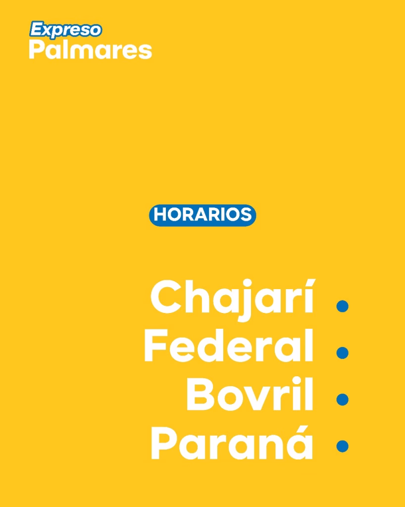 Nuevo servicio de colectivo Chajarí–Paraná con paso por Federal comenzará a funcionar el 2 de junio